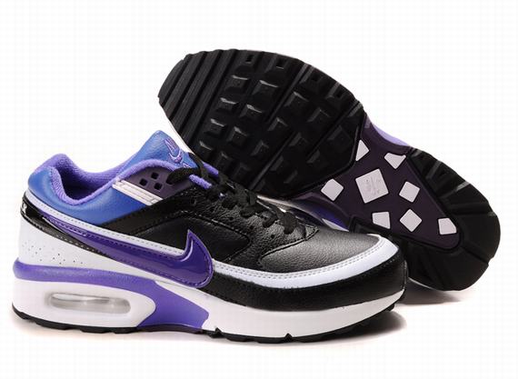New Men\'S Nike Air Max Purple/Black